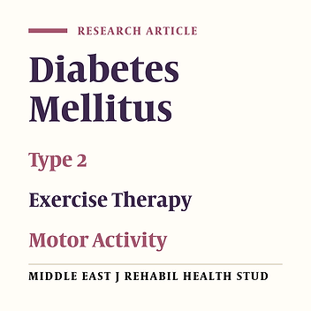 Effects of Eccentric and Concentric Exercises on Some Functional Activity Indexes of Patients With Diabetes Type 2