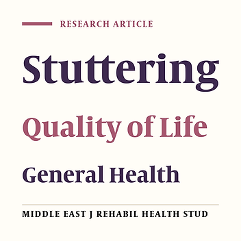 Effects of Stuttering on Quality of Life in Adults Who Stutter