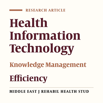 Health Information Technology in the Knowledge Management of Health Care Organizations