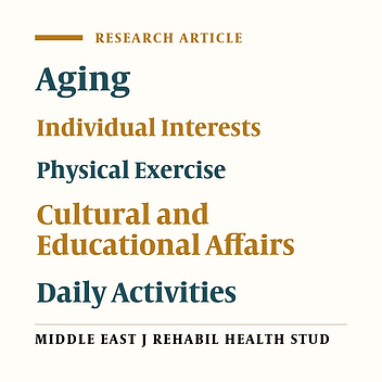 Assessment the Interests of Elderly People Residing in Nursing Homes in Individual Activities
