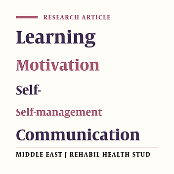 Evaluating the Level of Learning Motivation Among the Rehabilitation Students at the University of Social Welfare and Rehabilitation Sciences of Tehran, Iran; During 2011-2012