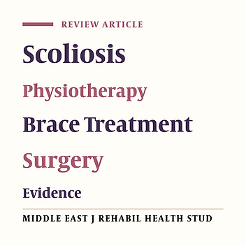 Treatment of Scoliosis-Evidence and Management (Review of the Literature)