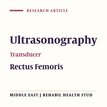 Influence of Inward Pressure of the Transducer on Thickness and Echo Intensity of the Rectus Femoris Muscle During Ultrasonography