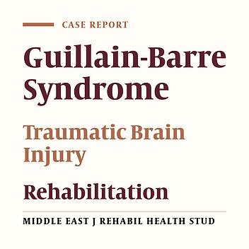 Guillain Barre Syndrome Following Traumatic Brain Injury: A Rare Case