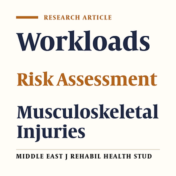 Workplace Stresses and Musculoskeletal Disorders Among Nurses: A Cross-Sectional Study