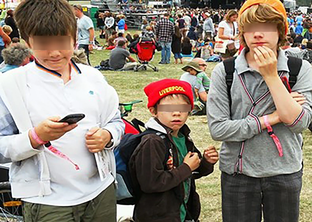 Children wearing radio frequency identification (RFID) bracelets at a mass event (<a href="#A156933REF8">8</a>) Children wearing radio frequency identification (RFID) bracelets at a mass event (<a href="#A156933REF8">8</a>)