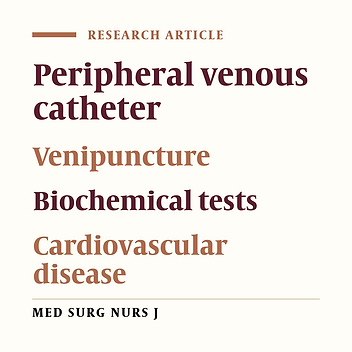 Comparison of the effect of direct venipuncture and venous catheter blood sampling methods on the biochemical results of patients hospitalized in CCU