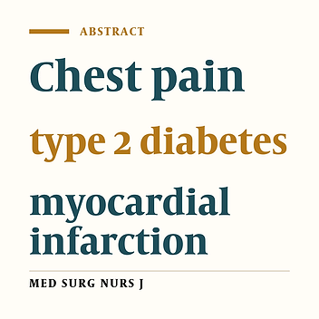 The perceived pain of myocardial infarction in patients with and without type 2 diabetes mellitus