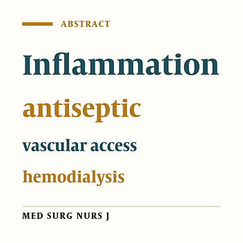 A comparison of the effect of alcohol and povidone-iodine mixture with alcohol after povidon-iodine in prevention of vascular access inflammation in patients undergoing hemodialysis