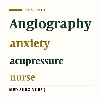 Comparing the effect of acupressure points shenmen (HE7) with a third eye on anxiety in patients undergoing coronary angiography