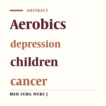 The Effect of aerobics on mild depression in Children with Cancer