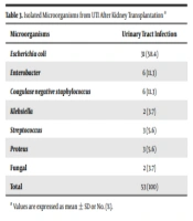 The Prevalence and Risk Factors for Urinary Tract Infection in Kidney Transplant Recipients in the First Year After Transplantation
