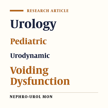 The Effects of Voiding Habits on Uroflowmetry in Childhood
