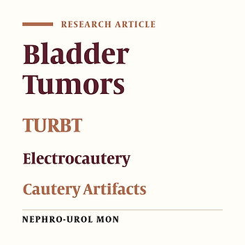 An Evaluation of Monopolar and Bipolar Electrocautery in Transurethral Resection of Urinary Bladder Tumors