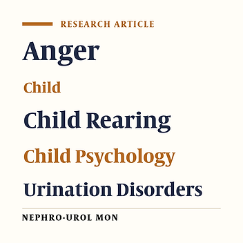 Connection Between Tantrums and Voiding Dysfunction in Children: A Case-control Study