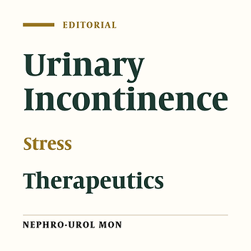 Biofeedback for the Treatment of Stress Urinary Incontinence: A Viable option for Select Patients