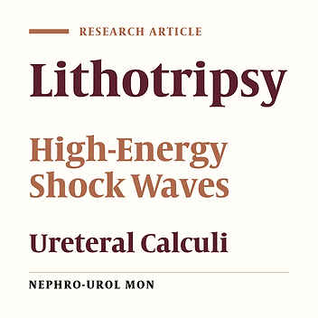 Management of Large Proximal Ureteral Stones: A Comparative Clinical Trial Between Transureteral Lithotripsy (TUL) and Shock Wave Lithotripsy (SWL)