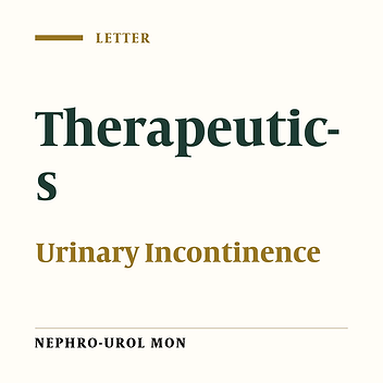 The Biofeedback Therapy in Patients With Stress Incontinence Urinary