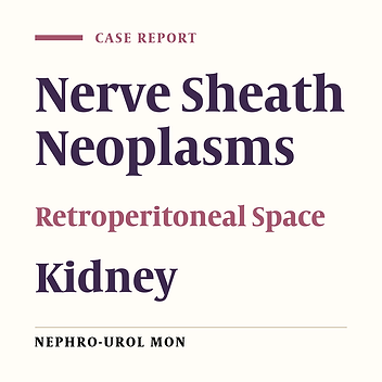 Vanished Kidney by Pheripheral Nerve Seath Tumor: A Rare Case Report