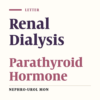 Racial Differences in Secondary Hyperparathyroidism