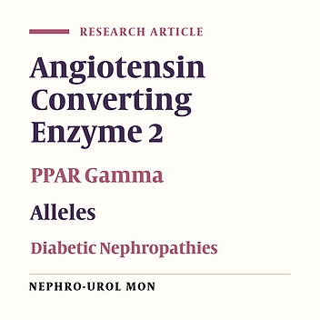 Role of the ACE ID and PPARG P12A Polymorphisms in Genetic Susceptibility of Diabetic Nephropathy in a South Indian Population