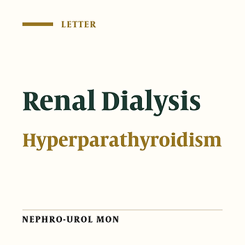 Mineral and Bone Disease in Black African Hemodialysis Patients