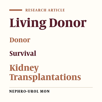 Does Kidney Transplantation With Deceased or Living Donor Affect Graft Survival?