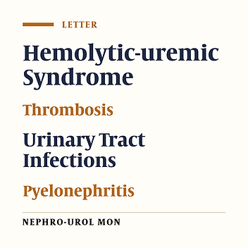 Urinary Tract Infection Associated With Thrombotic Microangiopathy