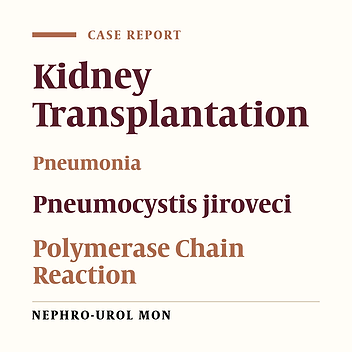 Lethal Pneumocystis jiroveci pneumonia 24 Years After Kidney Transplantation