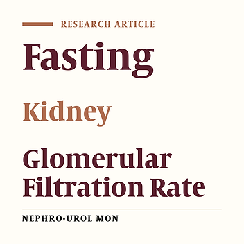 Effect of Repeated Ramadan Fasting in the Hottest Months of the Year on Renal Graft Function