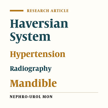 Mandibular Anterior Nutrient Canals in Periapical Radiography in Relation to Hypertension