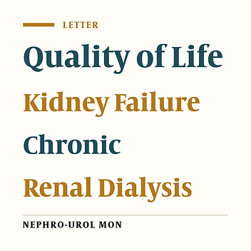 Editorial Comment: Health-Related Quality of Life in Hemodialysis Patients: An Iranian Multi-Center Study