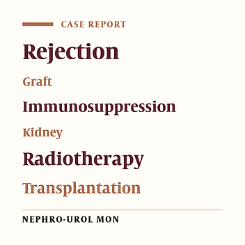 Local Graft Irradiation for Kidney Allograft Rejection: A Case Series and Review of the Literature