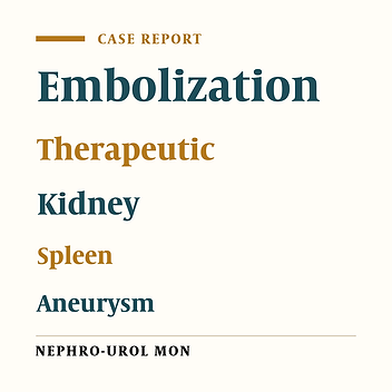 Page Kidney Secondary to Large Splenic Artery Aneurysm Bleeding and Its Management by Angioembolization