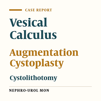 Massive Vesical Calculi Formation as a Complication of Augmentation Cystoplasty