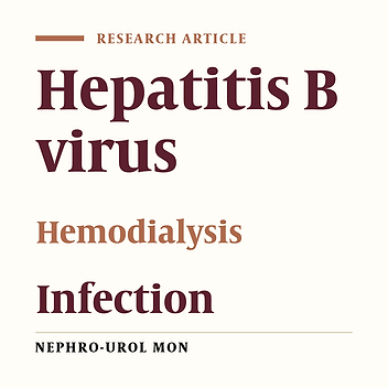 Isolated Anti-HBc and Occult HBV Infection in Dialysis Patients
