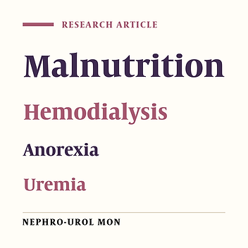 Major Barriers Responsible for Malnutrition in Hemodialysis Patients: Challenges to Optimal Nutrition