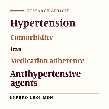 Adherence to Antihypertensives in Patients With Comorbid Condition