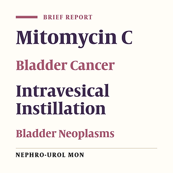 Improving Compliance With a Single Post-Operative Dose of Intravesical Chemotherapy After Transurethral Resection of Bladder Tumour