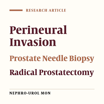 Relationship Between Perineural Invasion in Prostate Needle Biopsy Specimens and Pathologic Staging After Radical Prostatectomy