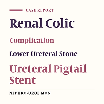 An Extremely Rare Complication of Ureteral Pigtail Stent Placement: A Case Report