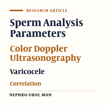 Can Ultrasound Findings be a Good Predictor of Sperm Parameters in Patients With Varicocele? A Cross-Sectional Study