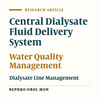 Efficacy of Biofilm Removal From Hemodialysis Piping