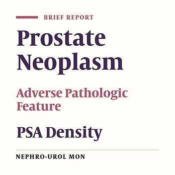 Prostate-Specific Antigen Density and Gleason Score Predict Adverse Pathologic Features in Patients with Clinically Localized Prostate Cancer