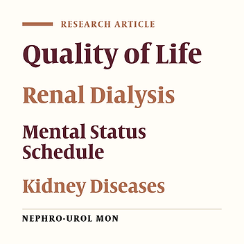 Health-Related Quality of Life in Hemodialysis Patients: An Iranian Multi-Center Study