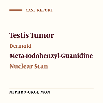 False Positive Meta-Iodobenzyl-Guanidine Scan in Testis Dermoid Cyst: A Case Report