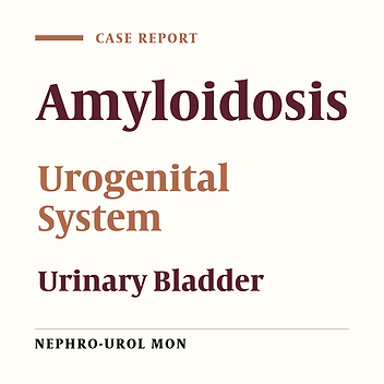Primary Localized Amyloidosis of Urinary Bladder: A Case Report and Review of Literature