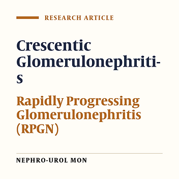 Crescentic Glomerulonephritis in a Sub-Saharan Country: Clinical Presentation, Etiological and Evolutive Profile