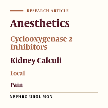 The Efficacy and Safety of Lidocaine 1% by Local Infiltration as a Monotherapy in Extracorporeal Shock Wave Lithotripsy