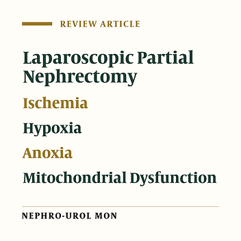 Strategies to Extend Warm Ischemia Time During Laparoscopic Partial Nephrectomy- Part I